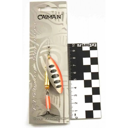 Блесна вращающаяся Caiman Longy classic 10гр #3 цвет CA07