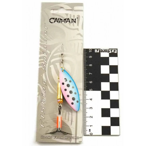 Блесна вращающаяся Caiman Longy classic 10гр #3 цвет CA08