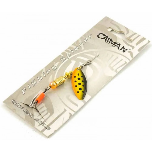 Блесна вращающаяся Caiman Longy classic 6гр #1 цвет CA05