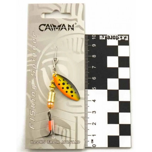 Блесна вращающаяся Caiman Longy classic 6гр #1 цвет CA05