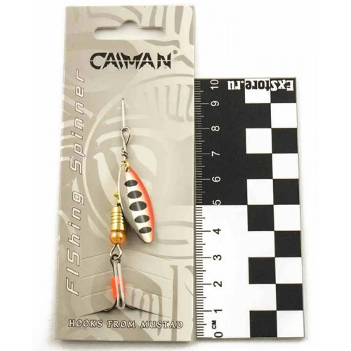 Блесна вращающаяся Caiman Longy classic 6гр #1 цвет CA07