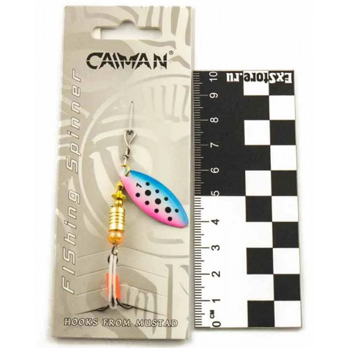 Блесна вращающаяся Caiman Longy classic 6гр #1 цвет CA08