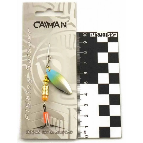 Блесна вращающаяся Caiman Longy classic 6гр #1 цвет CA09
