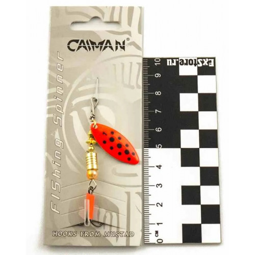 Блесна вращающаяся Caiman Longy classic 6гр #1 цвет CA11