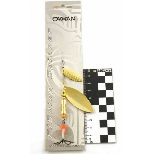 Блесна вращающаяся Caiman Longy Tandem 10гр #3 цвет CA03