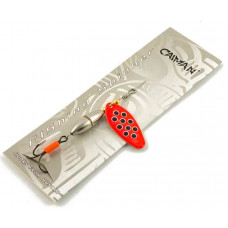 Блесна вращающаяся Caiman Oval core 15гр #5 цвет CA23