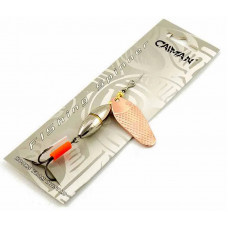 Блесна вращающаяся Caiman Oval core 20гр #6 цвет CA01