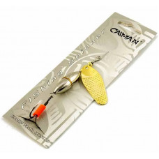 Блесна вращающаяся Caiman Oval core 20гр #6 цвет CA03