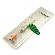 Блесна вращающаяся Caiman Oval core 20гр #6 цвет CA14