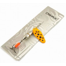 Блесна вращающаяся Caiman Oval core 20гр #6 цвет CA19