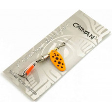 Блесна вращающаяся Caiman Oval core 5гр #2 цвет CA19