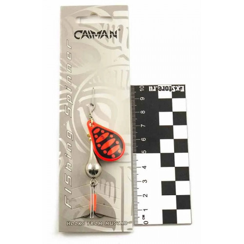 Блесна вращающаяся Caiman Pear 12гр #3 цвет CA90