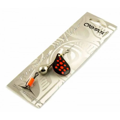 Блесна вращающаяся Caiman Pear 12гр #3 цвет CA93
