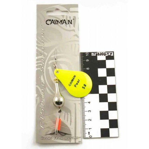 Блесна вращающаяся Caiman Pear 20гр #5 цвет CA92