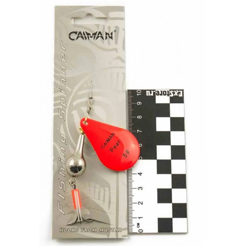 Блесна вращающаяся Caiman Pear 20гр #5 цвет CA94