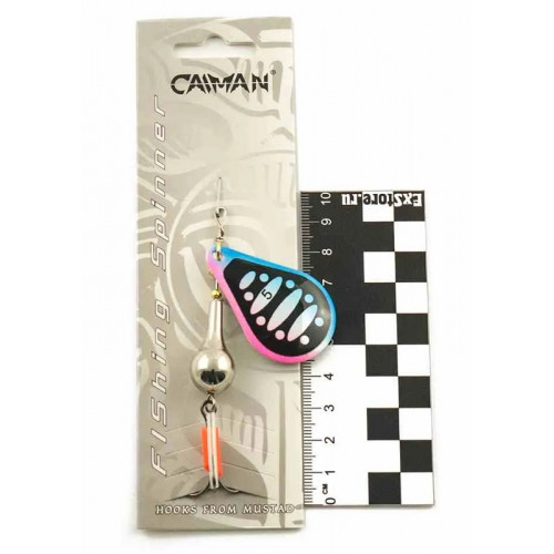 Блесна вращающаяся Caiman Pear 20гр #5 цвет CA96