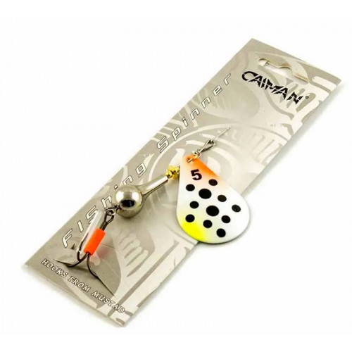 Блесна вращающаяся Caiman Pear 20гр #5 цвет CA98
