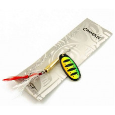 Блесна вращающаяся Caiman Pike killer classic 12гр #5 цвет CA17