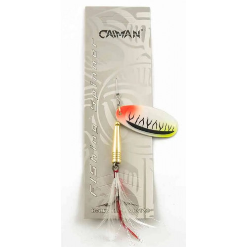 Блесна вращающаяся Caiman Pike killer classic 12гр #5 цвет CA60