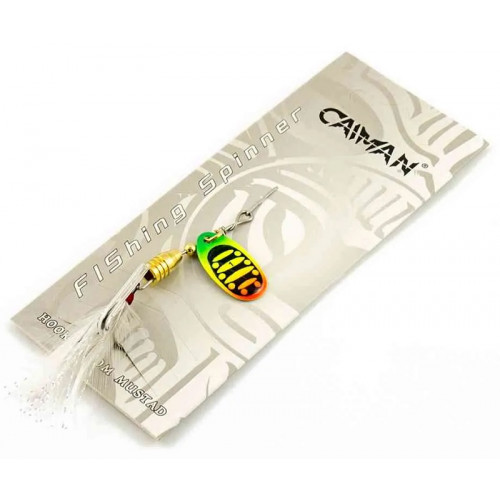 Блесна вращающаяся Caiman Pike killer classic 3гр #1 цвет CA20