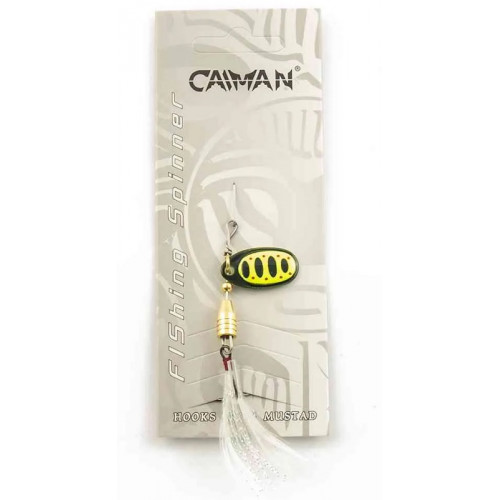 Блесна вращающаяся Caiman Pike killer classic 3гр #1 цвет CA21