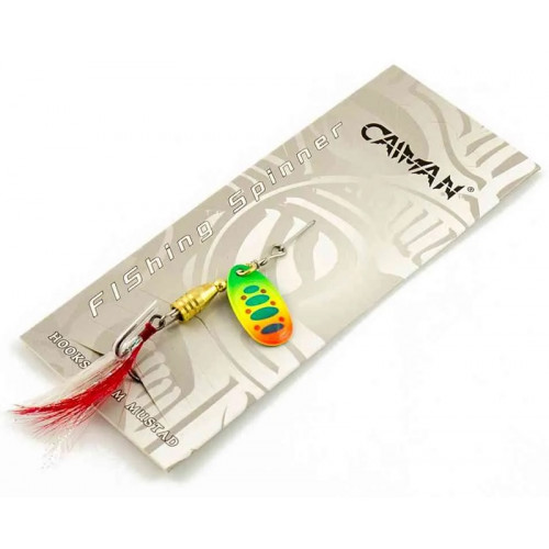 Блесна вращающаяся Caiman Pike killer classic 3гр #1 цвет CA59