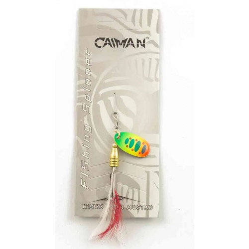 Блесна вращающаяся Caiman Pike killer classic 3гр #1 цвет CA59
