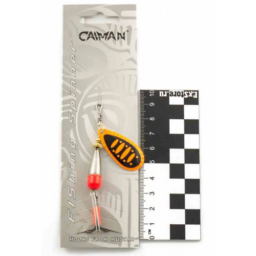 Блесна вращающаяся Caiman Range 13гр #3 цвет CA81