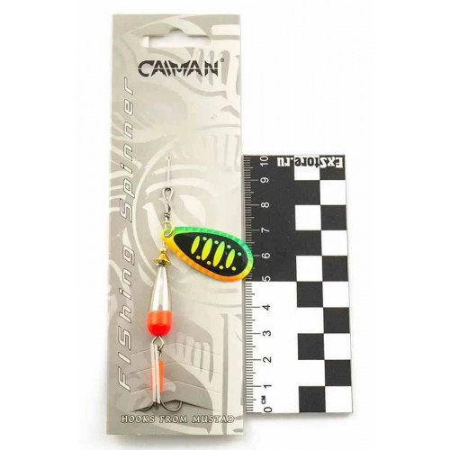 Блесна вращающаяся Caiman Range 13гр #3 цвет CA82