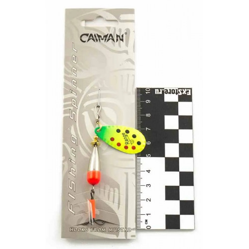 Блесна вращающаяся Caiman Range 13гр #3 цвет CA83