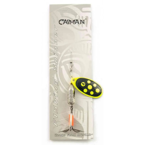 Блесна вращающаяся Caiman Round light 10гр #4 цвет CA26