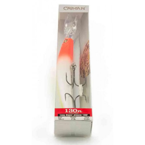 Воблер Caiman Long dipper minnow 130F 27g 5м цвет СМ224