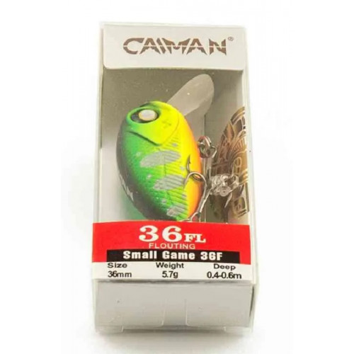 Воблер Caiman Small Game 36F 5,7g 0,4-0,6м цвет СМ110