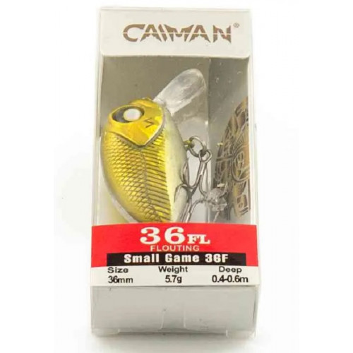 Воблер Caiman Small Game 36F 5,7g 0,4-0,6м цвет СМ112