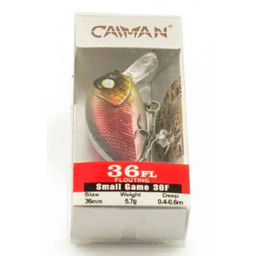 Воблер Caiman Small Game 36F 5,7g 0,4-0,6м цвет СМ113