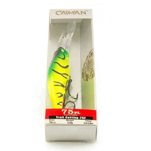 Воблер Caiman Troll Cutting 75F 17g 3-5м цвет СМ31