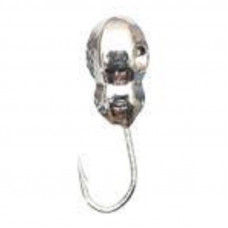 Морм. вольф. Fishing ROI Муравей гранёный с отверстием 4mm silver (M400)