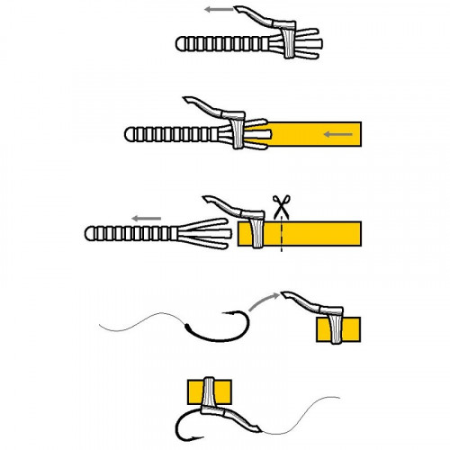 Zig Rig Foam Applicator 5pcs Устройство для насаживания пены при Зиг-Риг оснастке