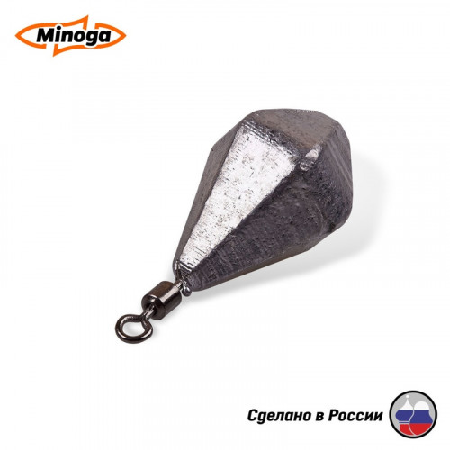 Груз Minoga "ДЖИГ-РИГ", цвет сталь, 3гр.(5шт)