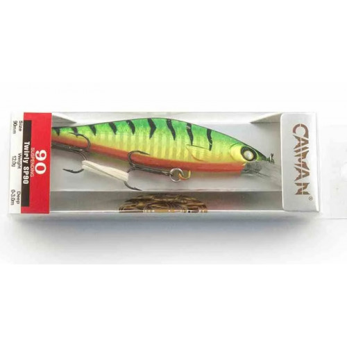 Воблер Caiman Twirly 90SP 12g 3м цвет СМ150