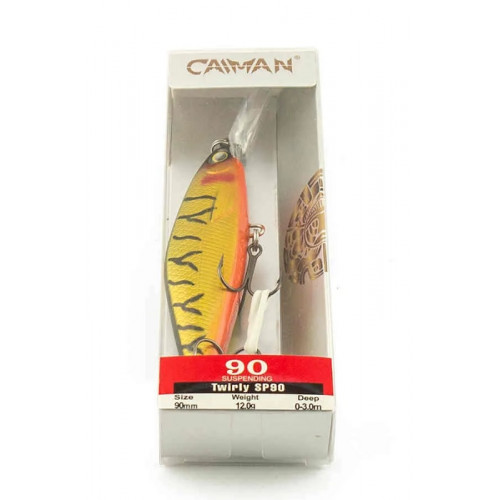 Воблер Caiman Twirly 90SP 12g 3м цвет СМ152