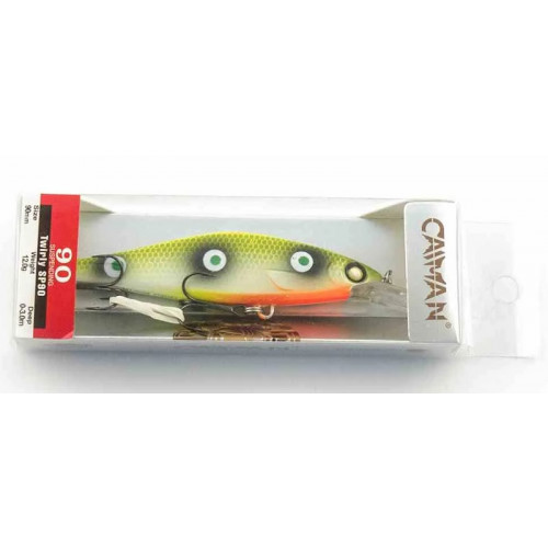 Воблер Caiman Twirly 90SP 12g 3м цвет СМ153