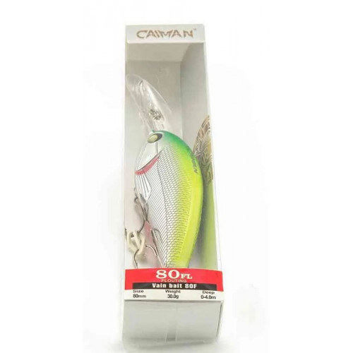 Воблер Caiman Vain bait 80F 30g 4м цвет СМ280