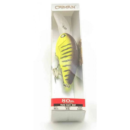 Воблер Caiman Vain bait 80F 30g 4м цвет СМ312