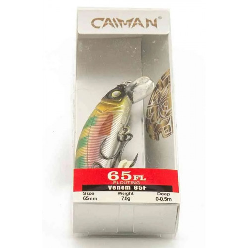 Воблер Caiman Venom 65F 7g 0,5м цвет СМ262
