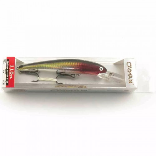 Воблер Caiman Walleye driver 115F 22g 4м цвет СМ282