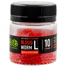 Мотыль искусственный ZUB BLOODWORM красный