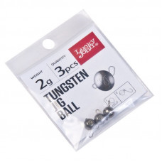 Груз-головки LJ Pro Series TUNGSTEN JIG BALL вольф. разбор. 002г 3шт.