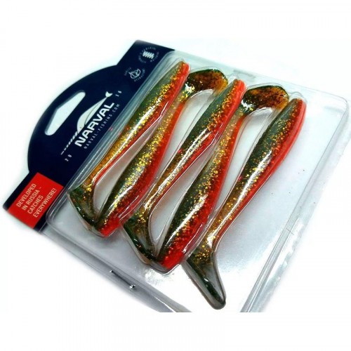 Мягкие приманки Narval Choppy Tail 18cm #005-Magic Motoroil 3y