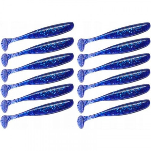 Силиконовая приманка Keitech Easy Shiner 3" 308S Midnight Blue 10y
